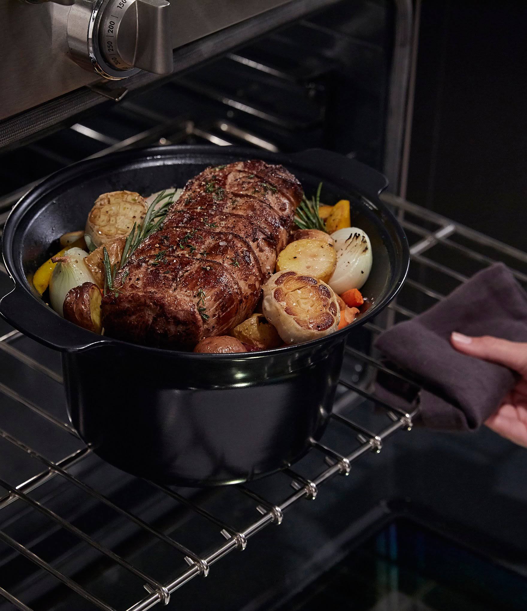 Calphalon Digital Saut Slow Cooker Dark Stainless Steel - Image 3