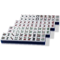 Alternative view of Set of 166 American Mahjong Tiles – Solo Koi Yellow Mountain Imports