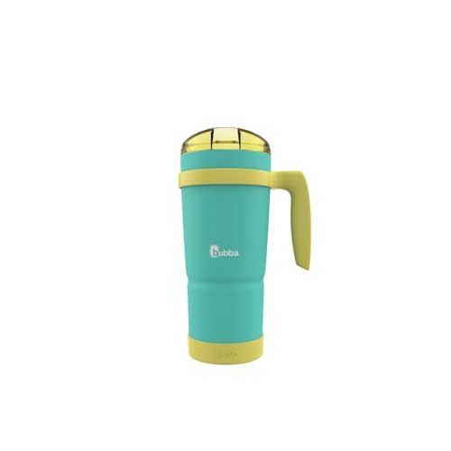 Bubba Envy S Vacuum-Insulated Stainless Steel Tumbler with Lid, 32 oz ?C Removable Bumper and Handle ?C Sweat Resistant and BPA-Free – Ideal for Work, Travel or Poolside – Island Lemon - Image 2